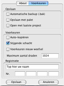 voorkeuren